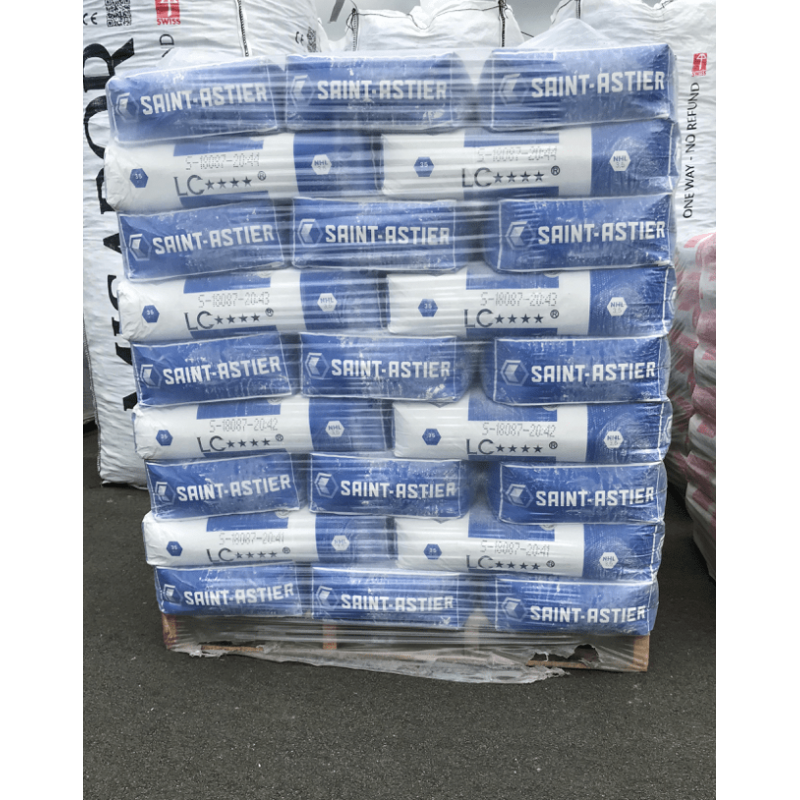 Chaux pure Blanche NHL3,5 ST ASTIER pour maconnerie, enduits, joints